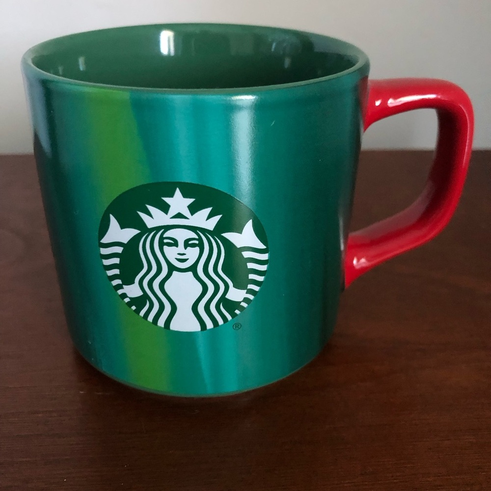 Starbucks 2022 Christmas Green and Red Mug